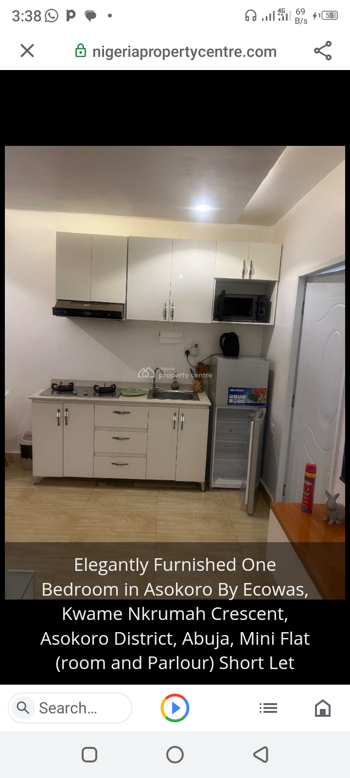 Elegant one bedroom Apartment in Asokoro