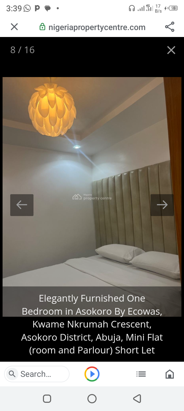 Elegant one bedroom Apartment in Asokoro