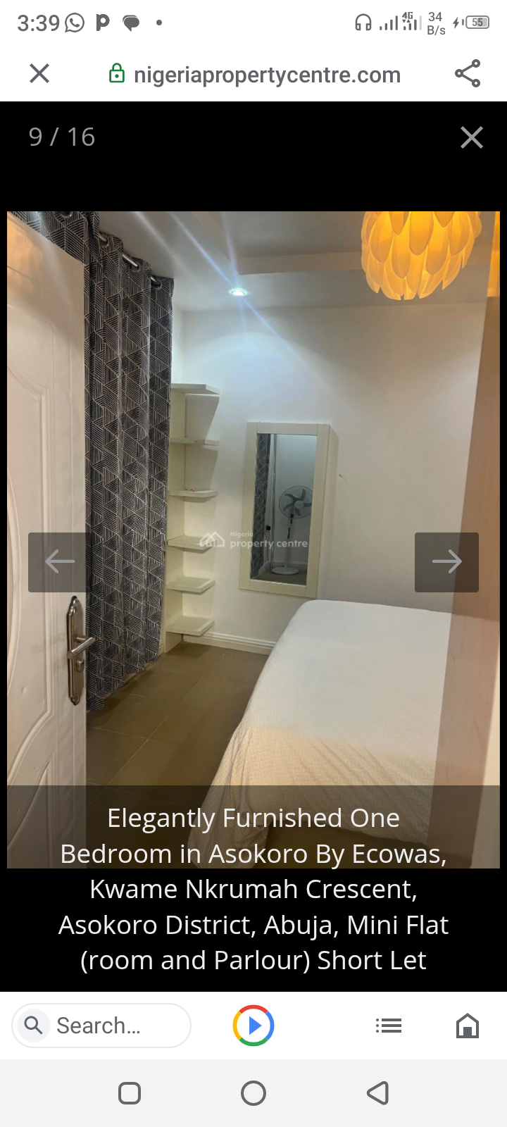 Elegant one bedroom Apartment in Asokoro