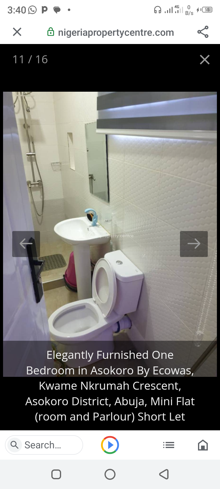 Elegant one bedroom Apartment in Asokoro