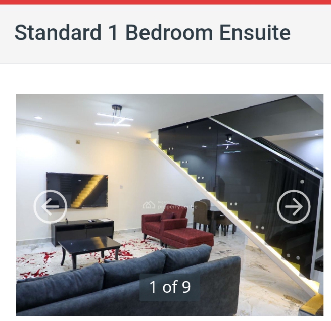 Luxurious 1 bedroom Apartment in Wuse,Abuja.