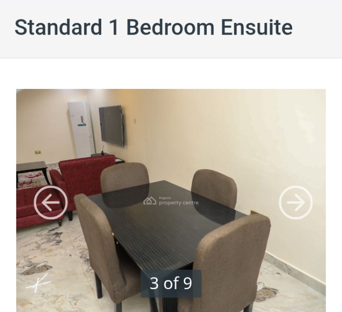 Luxurious 1 bedroom Apartment in Wuse,Abuja.